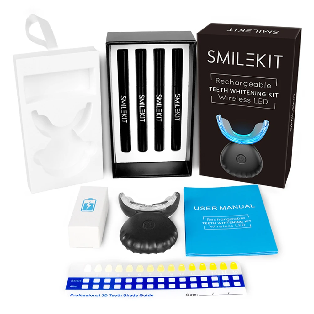 Teeth Whitening With Peroxide - Kit de blanchiment des dents dentaires