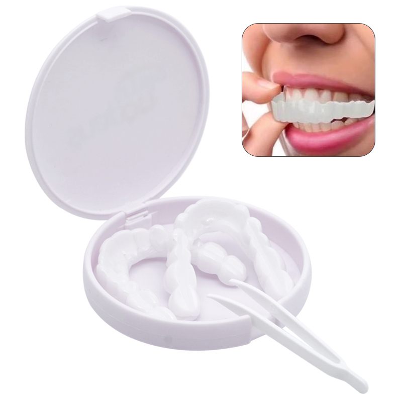 Teeth Whitening With Braces - Kit de prothèse dentaire pour fausses