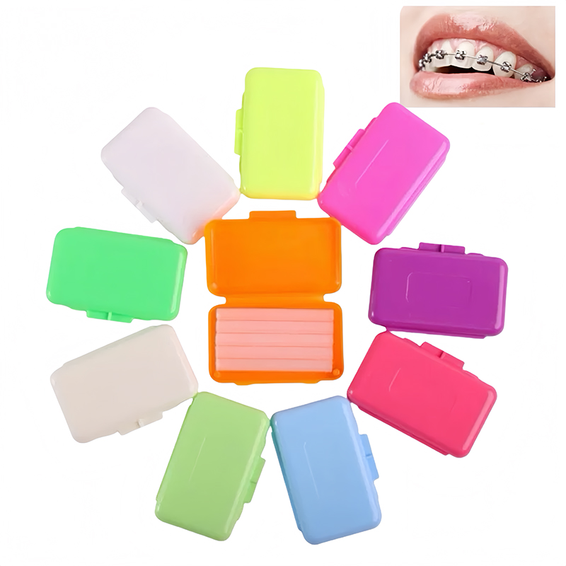 Teeth Whitening With Braces - Cire orthodontique dentaire, mélange de senteurs,