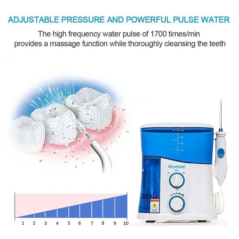 Hydropulseur Portable avec 7 B - Water Flosser Cordless avis et prix