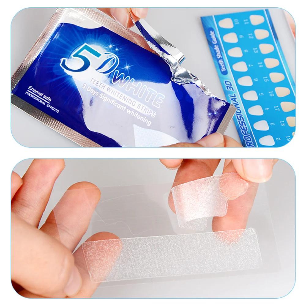2 boîtes de bandes de blanchim - Whitening Strip 3D avis et prix