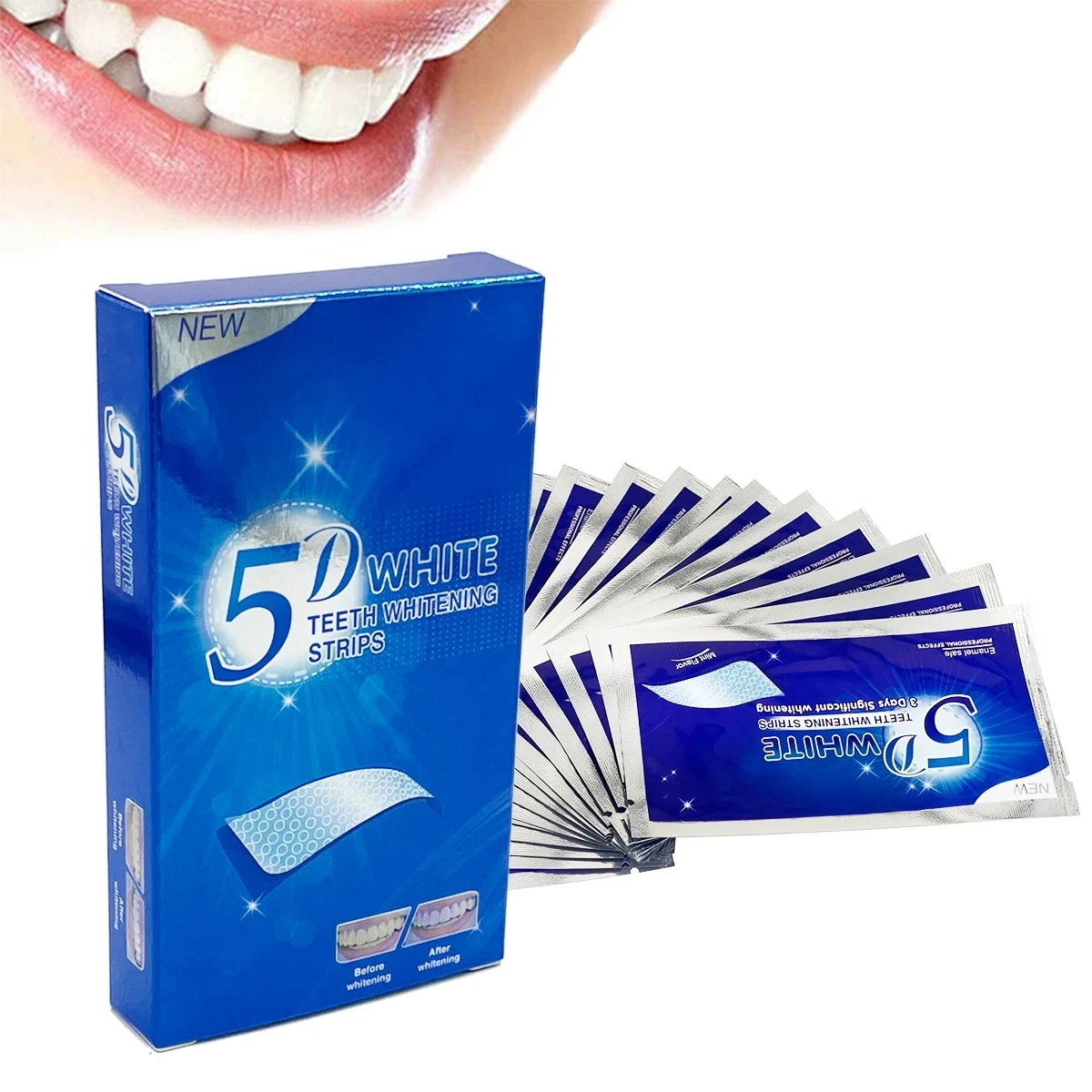 Bandes blanchissantes pour den - Teeth Whitening With Peroxide avis et prix