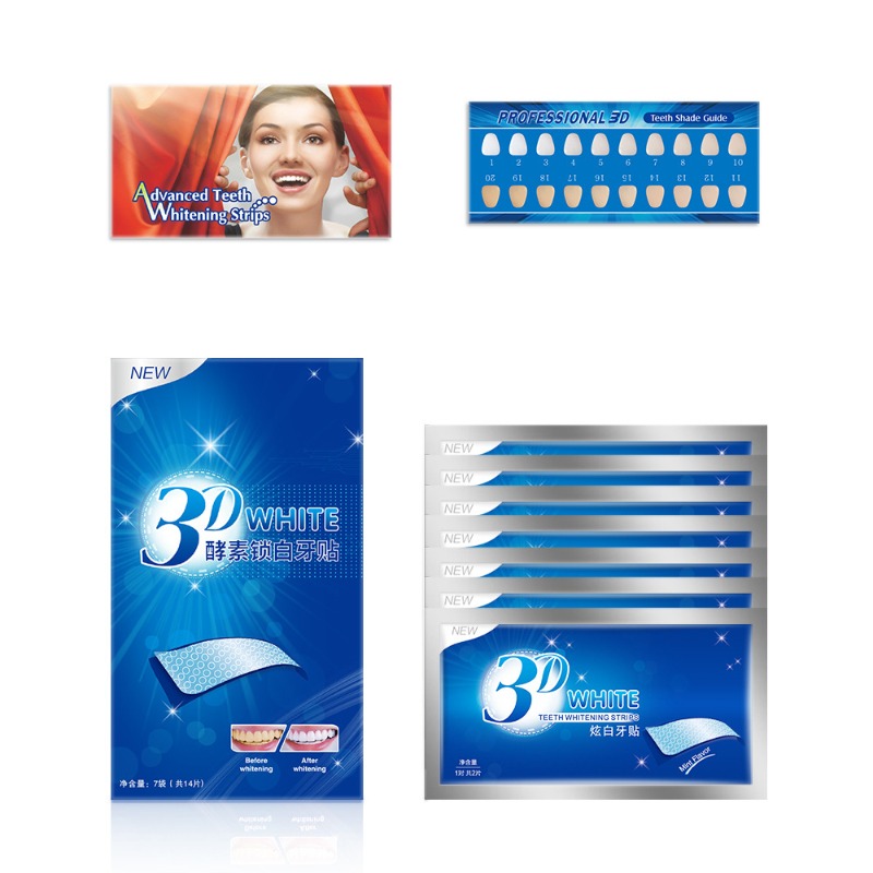 7 paires de bandes éclaircissa - Whitening Strip 3D avis et prix
