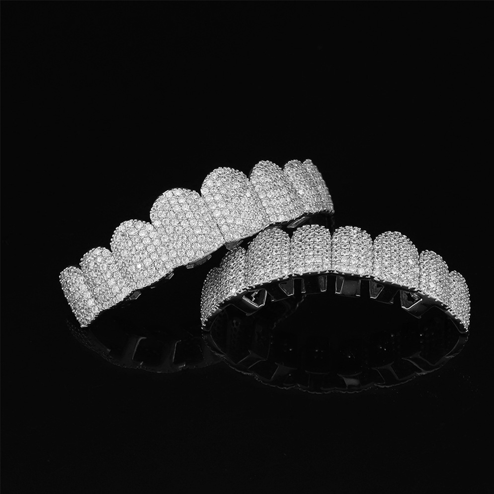 Grillz dentaire plaqué argent  - Teeth Whitening Moulds avis et prix