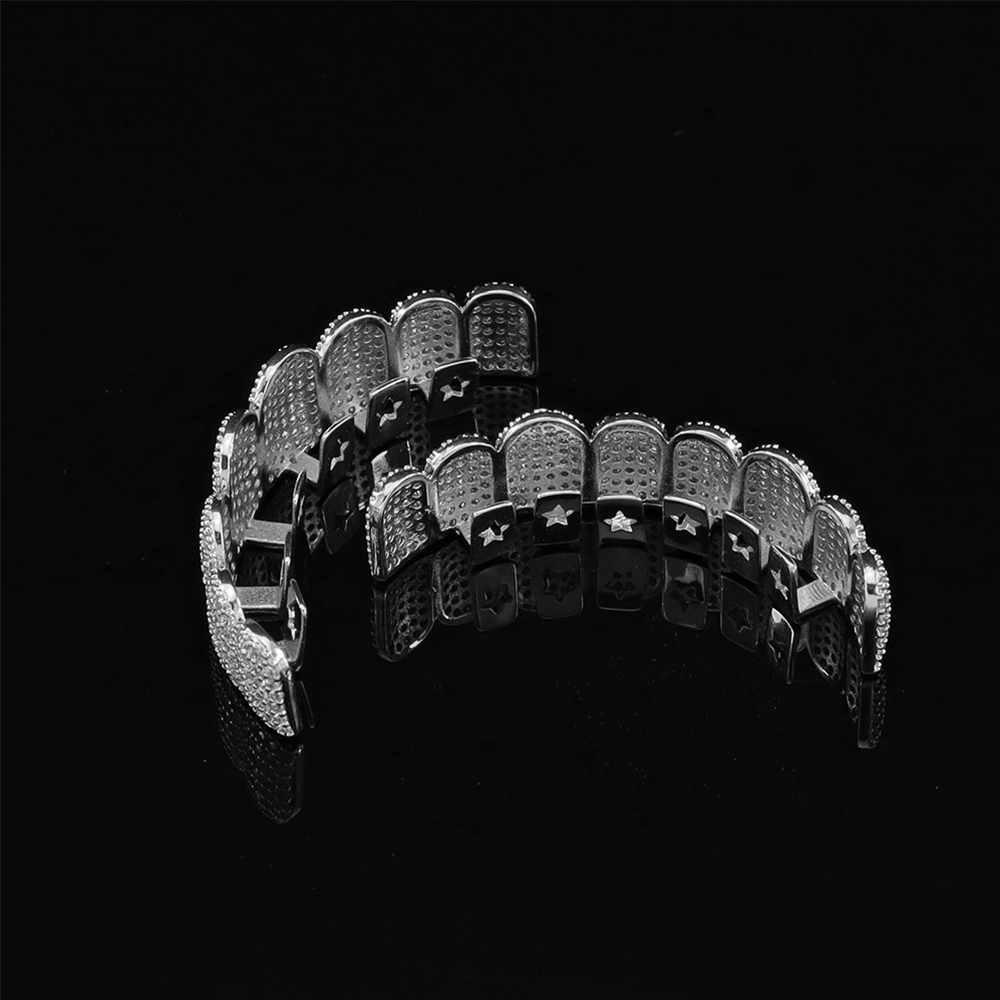 Grillz dentaire plaqué argent  - Teeth Whitening Moulds avis et prix
