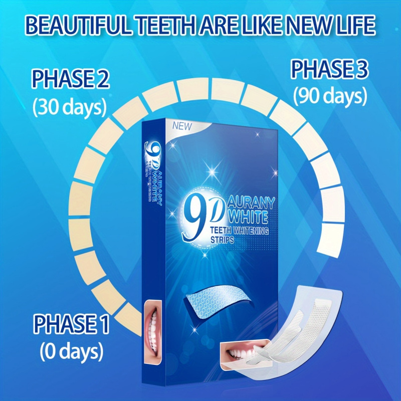 21 paires de bandes de blanchi - Teeth Whitening With Peroxide avis et prix