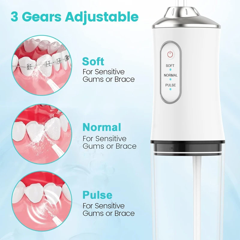 Irrigateur dentaire Portable,  - Water Flosser Cordless avis et prix