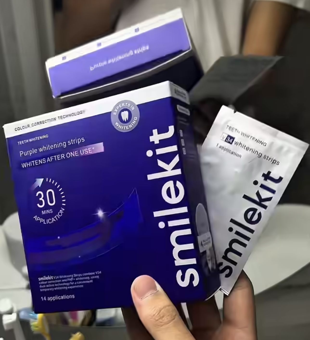 Lot de 7/14 paires de patchs d - Teeth Whitening With Peroxide avis et prix