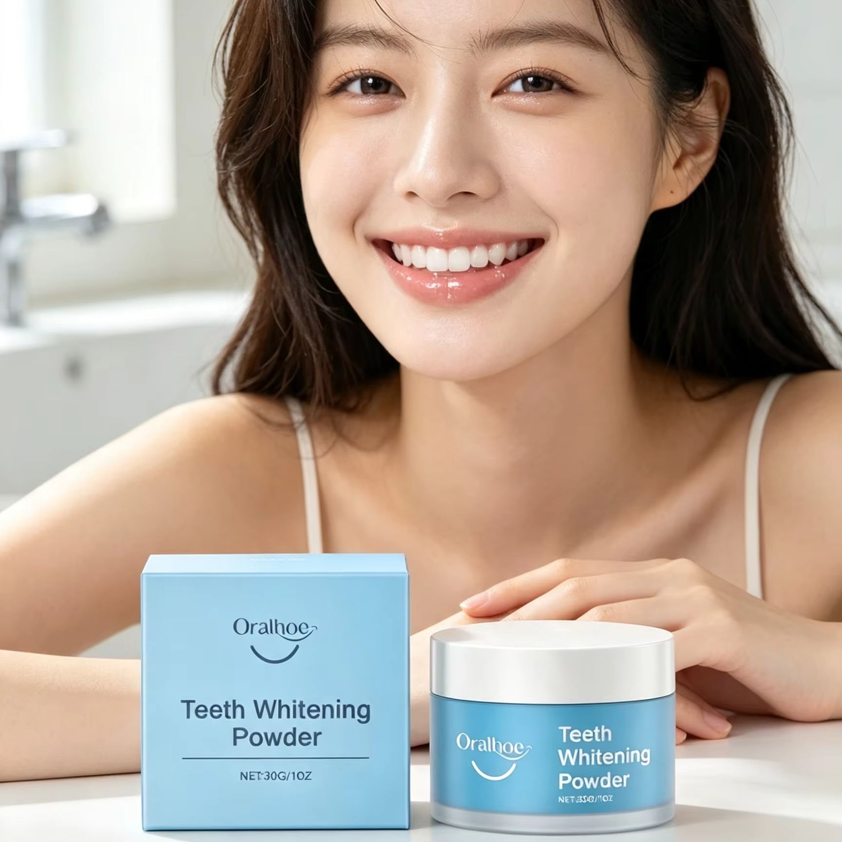 Poudre dentaire Oralhoe pour l - Teeth Whitening Singapore avis et prix