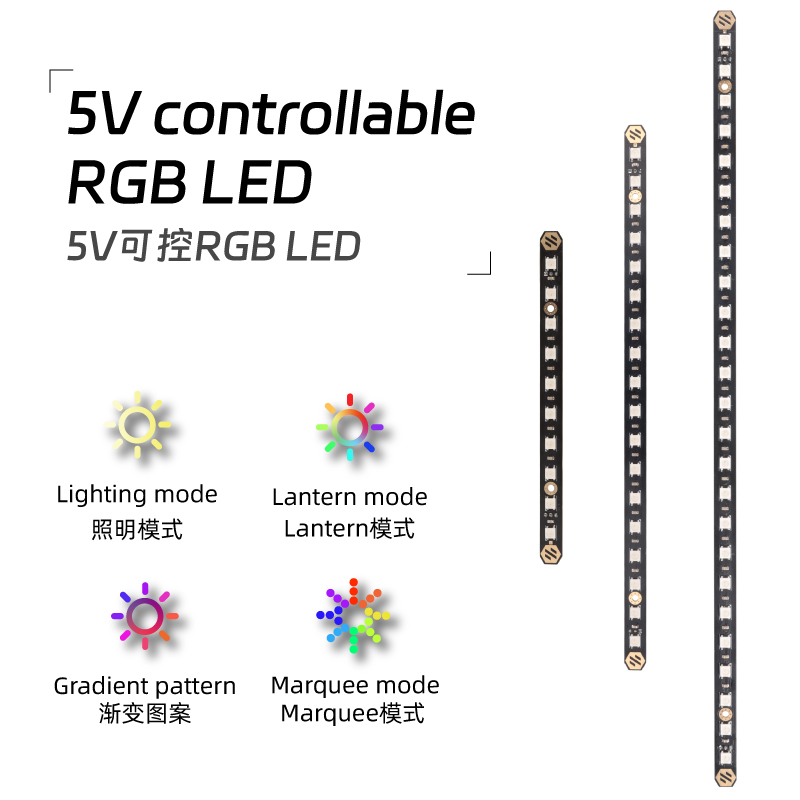 Kit de barres LED 5V RGB/blanc - Whitening Strip 3D avis et prix