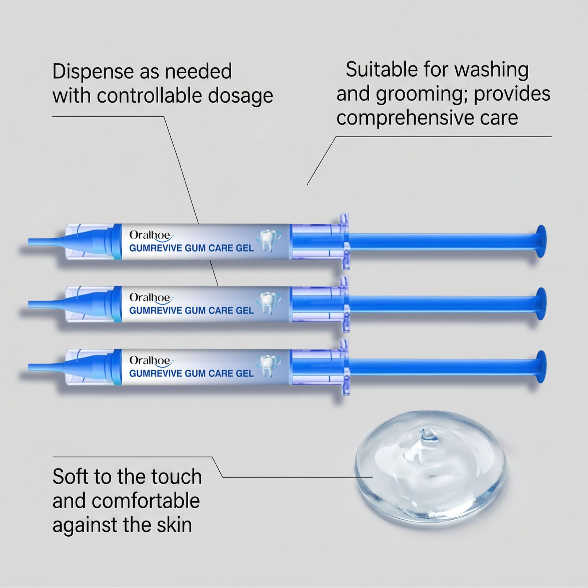 Gel de soin buccal, kit de ser - Teeth Whitening With Peroxide avis et prix